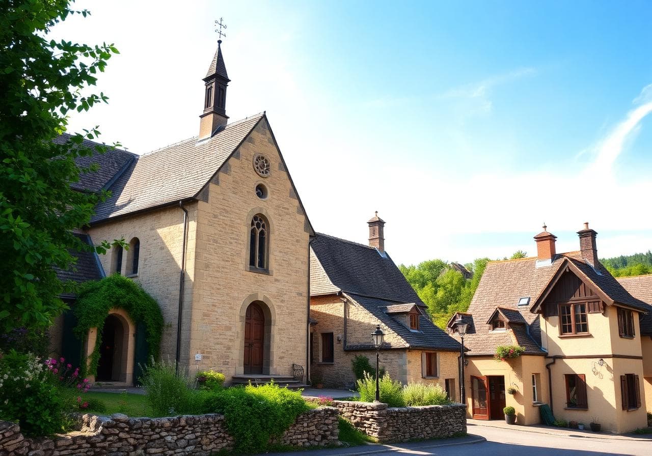 Le village de Saint-Hilaire-Bonneval